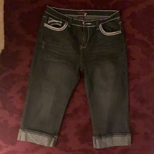 Nina Ross Jean Capri size 16